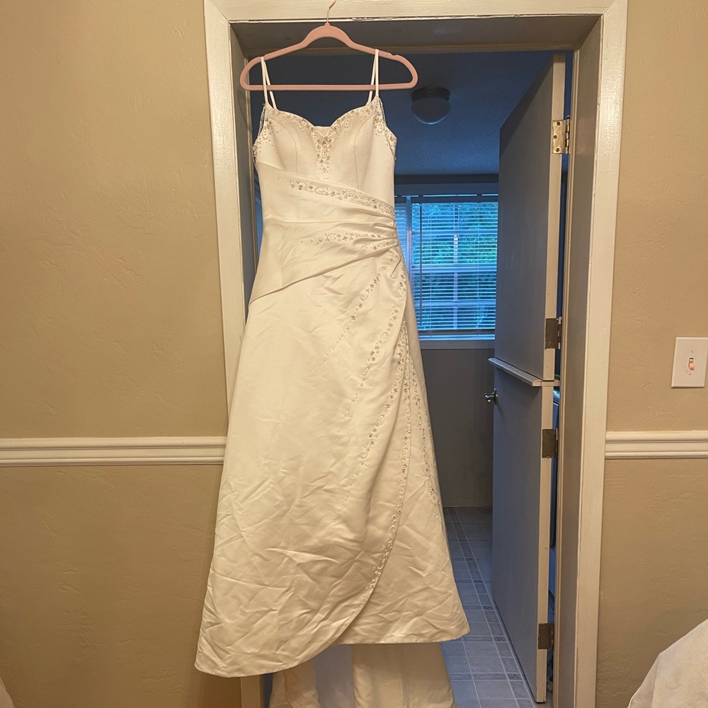 Christian Michelle wedding dress size 8.